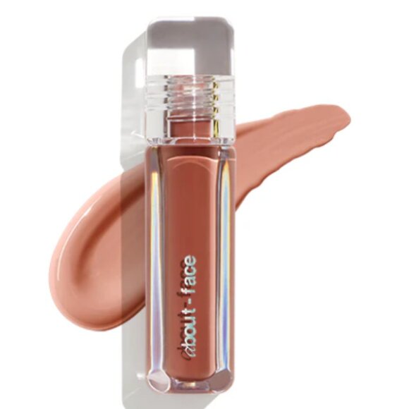 about-face Light Lock Lip Gloss | Plastic Petal | NEW MAKEUP - Picture 1 of 5